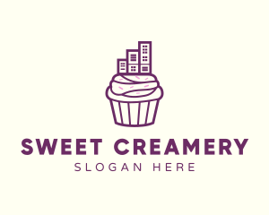 Urban Cupcake Bakery logo design