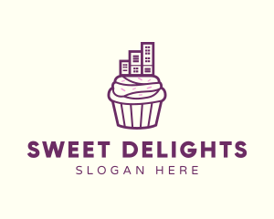 Urban Cupcake Bakery logo design