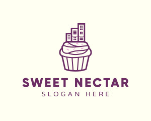 Urban Cupcake Bakery logo design