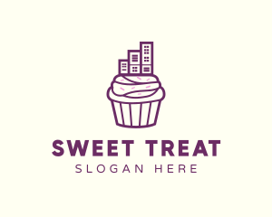 Urban Cupcake Bakery logo design