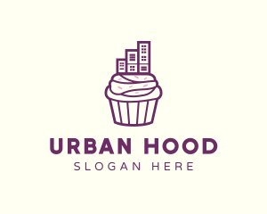 Urban Cupcake Bakery logo design