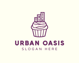 Urban - Urban Cupcake Bakery logo design