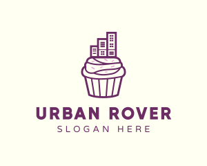 Urban Cupcake Bakery logo design