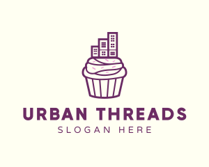 Urban Cupcake Bakery logo design