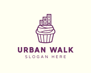 Urban Cupcake Bakery logo design