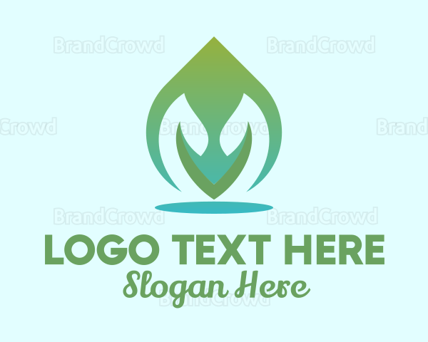 Organic Leaf Spa Logo