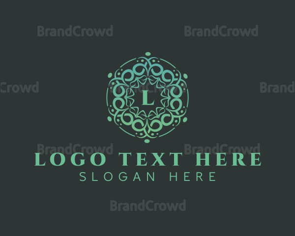 Mandala Pattern Boutique Logo