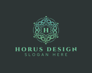 Mandala Pattern Boutique logo design