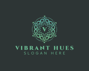 Mandala Pattern Boutique logo design