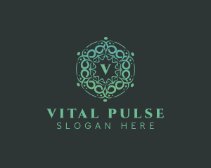 Mandala Pattern Boutique logo design