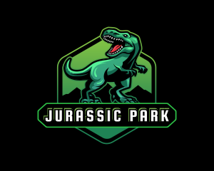 Trex  Dinosaur Predator logo design