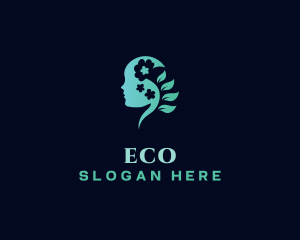 Eco Health Mental logo design