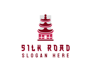 China - Pagoda Structure Architecture logo design