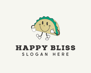 Happy Taco Restaurant  logo design