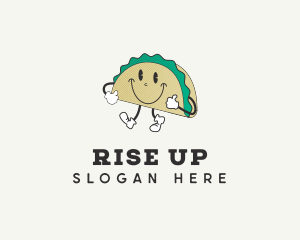 Happy Taco Restaurant  logo design