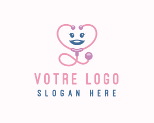 Cute - Medical Pediatric Childcare logo design