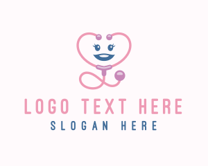 Pregnancy - Medical Pediatric Childcare logo design