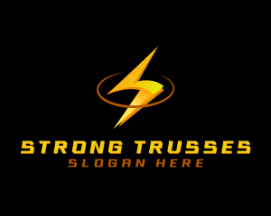 Thunder Energy Letter S logo design