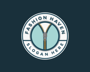Clothing - Clothing Apparel Zipper logo design