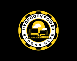 Industrial Nuclear Power logo design