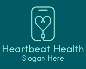 Cardiovascular - Mobile Heart Health logo design