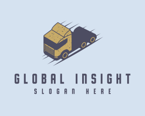 Cargo Trucking Transport Logo