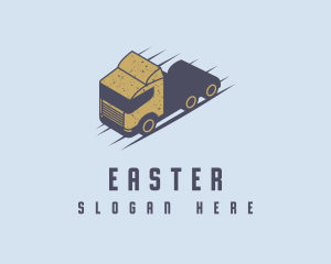 Highway - Cargo Trucking Transport logo design