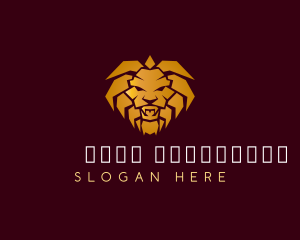 Fierce Angry Lion Logo