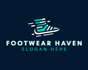 Trainers Footwear Shoe logo design