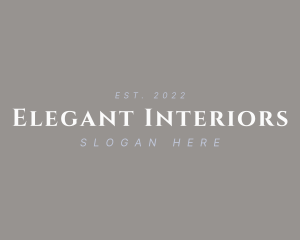 Elegant Beauty Wordmark logo design