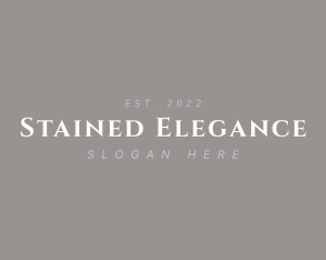 Elegant Beauty Wordmark logo design