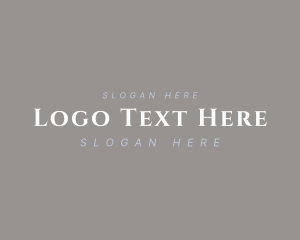 Elegant Beauty Wordmark Logo