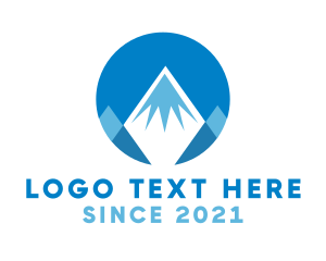 Circle - Circle Mountain Peak logo design