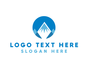 Circle - Circle Mountain Peak logo design