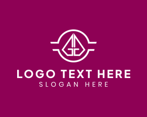 Learning Center - Author Pen Letter G logo design