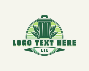 Garbage Disposal - Leaf Garbage Disposal logo design