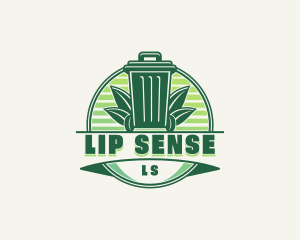 Leaf Garbage Disposal logo design