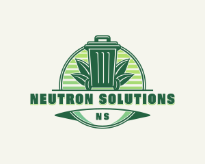 Leaf Garbage Disposal logo design