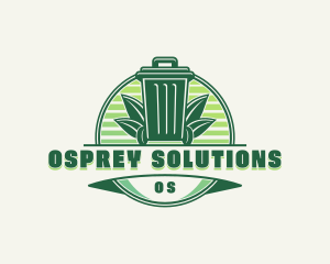 Leaf Garbage Disposal logo design