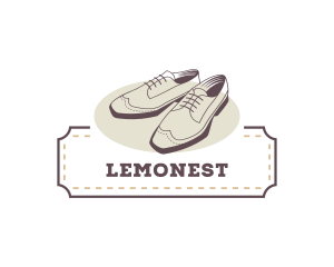 Cobbler - Vintage Formal Shoes logo design