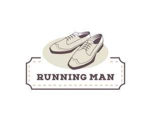 Shoemaking - Vintage Formal Shoes logo design