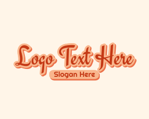 Signage - Retro Cozy Salon logo design