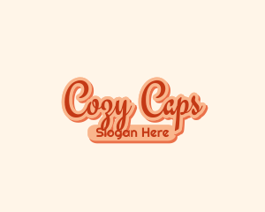 Retro Cozy Salon logo design