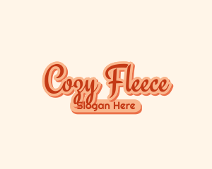 Retro Cozy Salon logo design