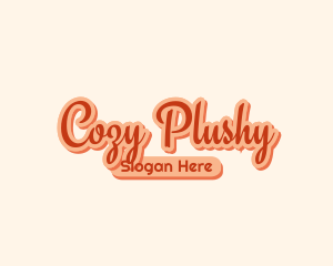 Retro Cozy Salon logo design