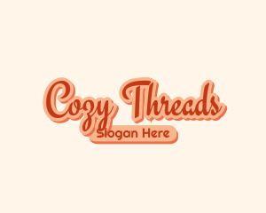 Retro Cozy Salon logo design