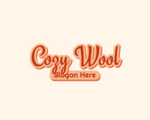 Retro Cozy Salon logo design