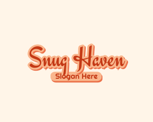 Cozy - Retro Cozy Salon logo design