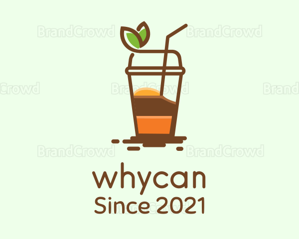 Orange Juice Drink Logo