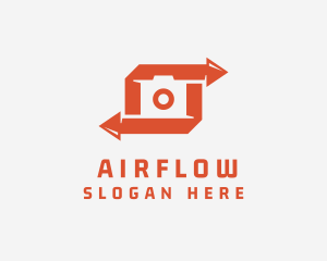 Camera Arrow Photography logo design